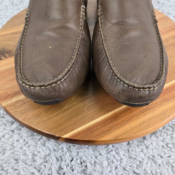 Cole Haan Grand City Venetian Brown Leather Driving Moc Daily Loafer Mens 11 M - Picture 6 of 13